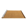 thumbnail image 2 of Ahgly Company Machine Washable Indoor Round Abstract Brown Modern Area Rugs, 7' Round, 2 of 4