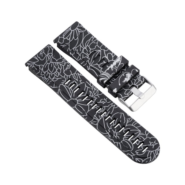 Cameland Replacement Rubber Watch Wrist Strap For Fenix 5 Gps Watch