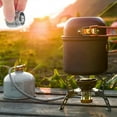 thumbnail image 5 of Professional Gas Tank Converter Portable Propane Converter Camping Gas Tank Adapter (1pc, Silver), 5 of 5