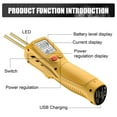 thumbnail image 4 of Cordless Plastic Welder Kit, 1300 F Fast Heating for ABS, PP, TPO, TPE, for Bumper Repair, DIY Projects, Plastic with 200 , 5000mAH Rechargeable Battery, 2-3 Hours Working Time, 4 of 7