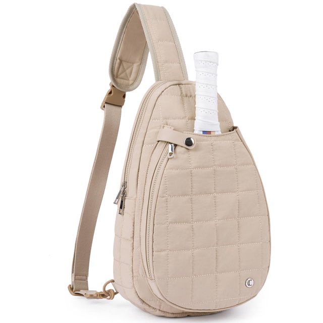 Bolsa de pickleball CLUCI acolchada, bandolera impermeable, unisex
