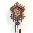 thumbnail image 2 of Cuckoo Clock Retro Nordic Style Wooden Cuckoo Wall Clock, 2 of 4