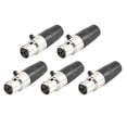 thumbnail image 3 of Micrófono De Audio Xlr Hembra De 4 Núcleos. 5 Conectores Inevent EL007972-00, 3 of 6