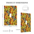 thumbnail image 3 of Disketp Dancing African Womens Decorative Light Switch or Outlet Wall Plate with Safety Cover-Style T, 3 of 6