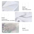 thumbnail image 4 of Haosy 2 Pack Kitchen Wash Cloths with Hanging Loops Absorbent Absorbent Quick Drying Hand Towels, Watercolor Chandelier Plant, 4 of 7