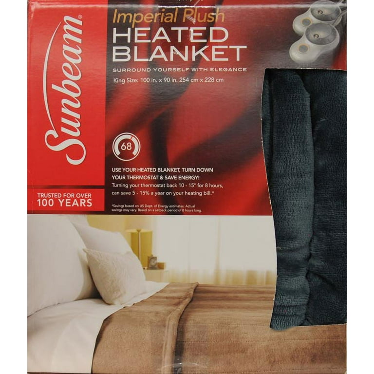 Sunbeam Microplush Electric Blanket, Each