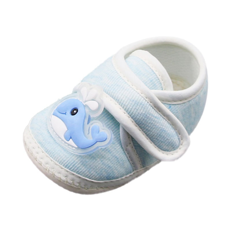 Toddler Infant Baby Stripe Girls Boys Soft Prewalker Casual Cotton  Flats Shoes 