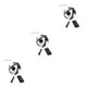 thumbnail image 4 of Eigraketly Entrenadores de fútbol Cinturones de entrenamiento de fútbol Correas de práctica auxiliares ajustables para niños adultos, negro Type1 NO1, 4 of 6