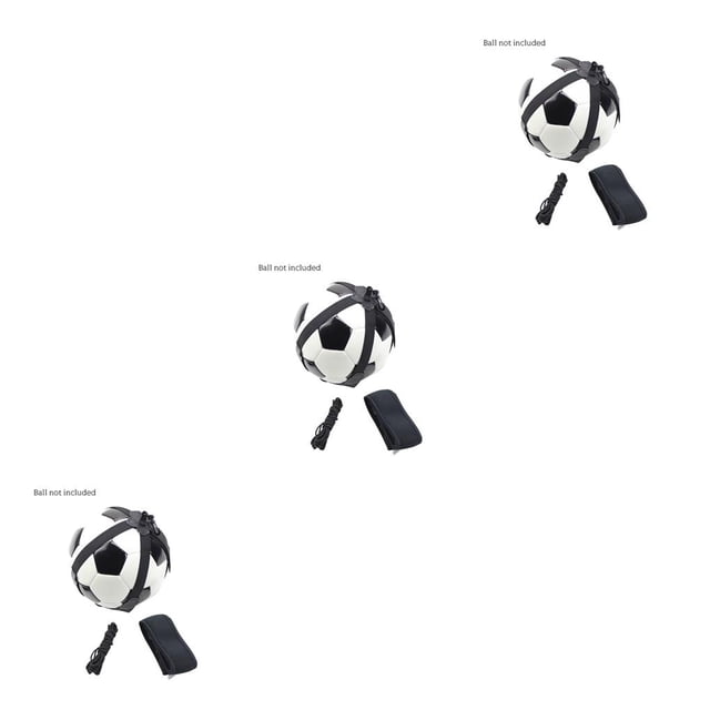 Soidarity Entrenadores de fútbol Cinturones de entrenamiento de fútbol Correas de práctica auxiliares ajustables para niños adultos, negro Type1 NO1