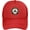 Red, variant on Army Veteran 2nd Armored Baseball Cap Adjustable Classic Vintage Low Profile Washed Polyester Dad Hat for Men