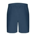thumbnail image 5 of Mlzmgr Plus Size Shorts for Men 7" Inseam Corduroy Elastic Waist Shorts with Pockets Drawstring Outdoor Athletic Casual Pants M-5XL, 5 of 5