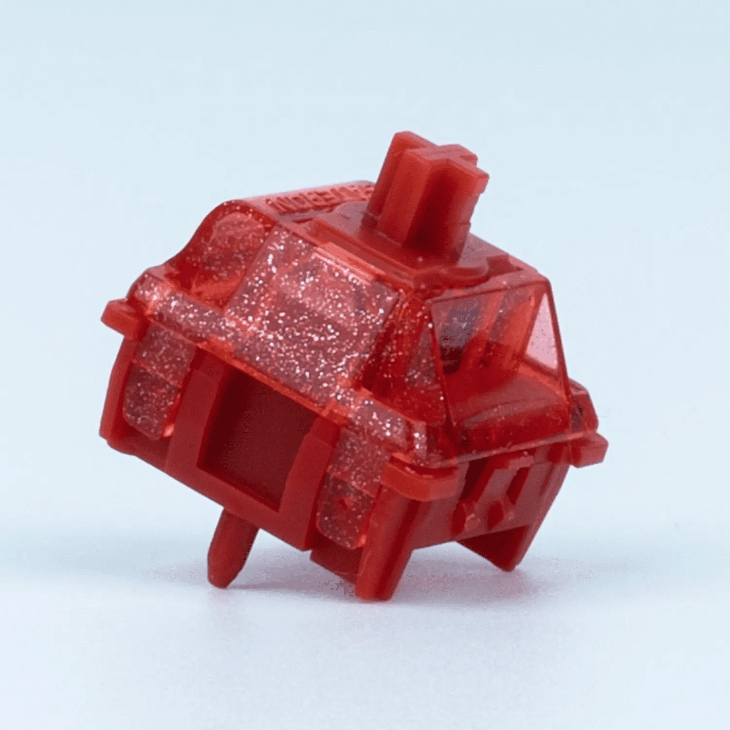 GATERON Magnetic Jade Ruby HE Keyboard Switches, Hall Effect 5 Pin 36gf Pre-lubed Plate Mounted Red Linear Magnetic Key Switches Compatible for Hall Effect (Magnetic) Keyboard (70pcs)