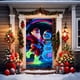 thumbnail image 4 of Decoración navideña para puerta | Tapiz navideño para interiores y exteriores | Tapiz de poliéster de 90 x 180 cm para fiestas y decoración de aulas, 4 of 5