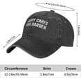 thumbnail image 6 of Never Quit Baseball Cap Golf Dad Hat Adjustable Unconstructed for Men Women One Size X Large, 6 of 8