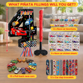 Number Racing 4b Number 4 Race Car Pinata Set with Stick, Blindfold, and Themed Party ...