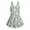 Dandelion Sage Green, variant on COEQINE Girls One Piece Swimsuit with Attached Liner, Scoop Neck V-Back Swim Dress for Swim Lessons, Polyester Spandex Bathing Suit for Girls 3-4 Year Olds, Retro Butterfly