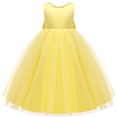 thumbnail image 2 of Vestido para niños pequeños Jup'Elle amarillo sin mangas con tutú de 3 a 4 años, 2 of 6