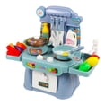 thumbnail image 2 of Teissuly Kitchen Set With Play Food For Toddlers Boys Girls, Children's Home Toys Mini Kitchen Birthday Gift For Boys And Girls, Cooking Stir Vegetable Kitchenware Set Teissuly WER202312137735, 2 of 8