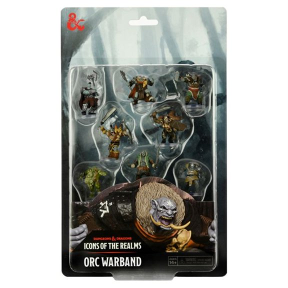 Dungeons and Dragons D&D Icons of the Realms Orc Warband 8 Figures