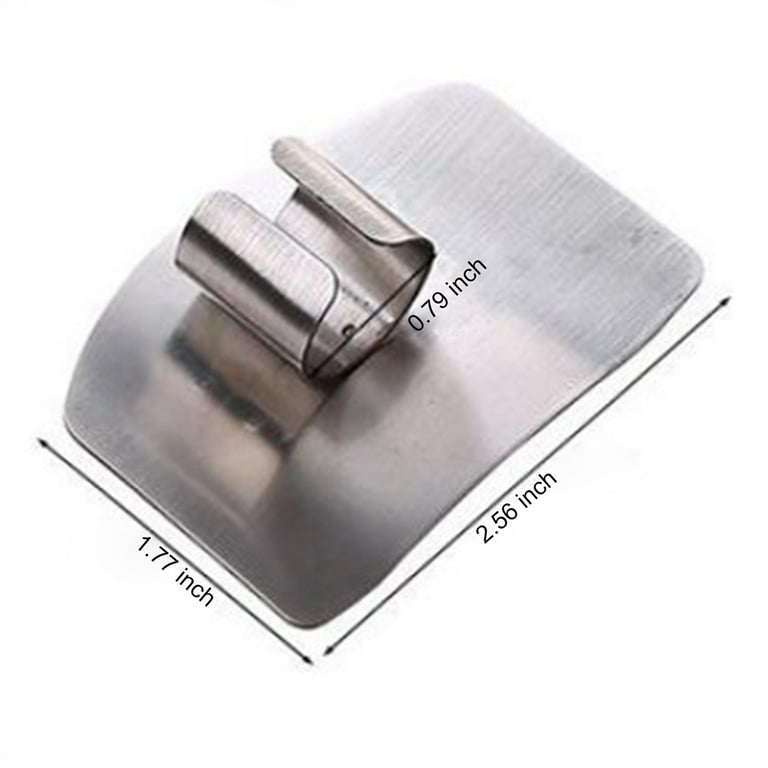 wefaner Stainless Steel Finger Guards for Cutting, Hand Protector Finger  Protector Avoid Injury When Cutting Vegetables, Meat, Slicing and Dicing  Safe