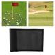 thumbnail image 5 of Bandera de nailon para hoyo de golf con tubo incorporado, marcador de bandera para putting green Negro, 5 of 8