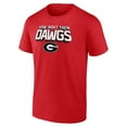thumbnail image 2 of Men's Red Georgia Bulldogs Once and Always T-Shirt, 2 of 3