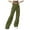 Green, variant on Corduroy Pants Women High Waisted Straight Leg Relaxed Fit Business Casual Work Pants Slacks with Pockets