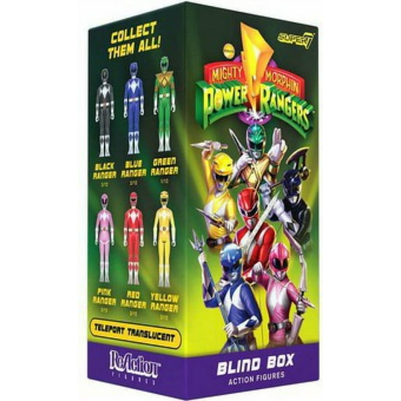 ReAction Mighty Morphin Power Rangers Wave 1 Mystery Pack (1 RANDOM Figure)