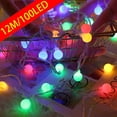 thumbnail image 4 of Guirnalda de luces LED de 3 m, 6 m, 10 m y 12 m con alimentación por USB o por batería para Navidad o Año Nuevo, para decoración del hogar, 4 of 5