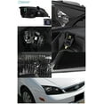 thumbnail image 2 of Ford Focus ZX3 ZX4 ZX5 Euro Black Clear Headlights Head Lamps Pair, 2 of 2