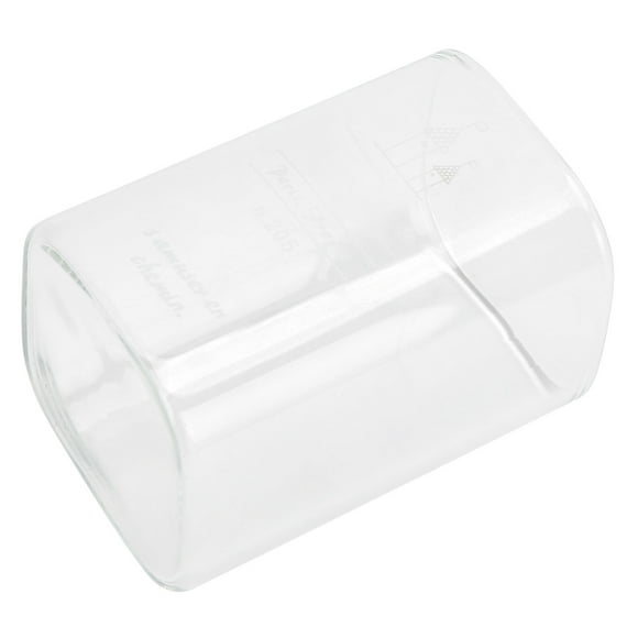 Taza de agua, taza de agua de vidrio cuadrada, artículos de vidrio, taza para bebidas, máxima confiabilidad