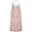 Pink Cow Milk, variant on White Cow Head Dot Pattern Apron-Garden Aprons for Women with Pockets-Cotton Linen Waterproof Kitchen Cooking Gardening Aprons Adjustable for Kitchen,Cooking,BBQ and Salon 33x27 Inch