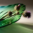 thumbnail image 2 of Cyan lighting - Plate - Art Glass Plate - 40.5 Inches Wide by 5 Inches High -, 2 of 2