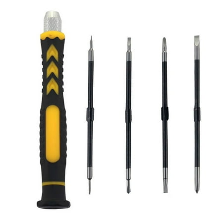 

5 In 1 Hardware Slotted Cross Screwdriver For Phone Laptop Repair Open Tool