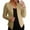 Khaki, variant on YOUSNH Woman Jackets Solid Open Front Elegant Long Sleeve Work Office Outerwear Women's Clothing Blazers Jackets for Women Yellow L