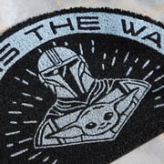 Star Wars Mandalorian Half Moon Doormat