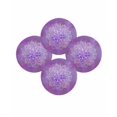 thumbnail image 7 of 13 Inch Round Placemats Set of 4, Boho Floral Non Slip Heat Insulation PP Table Mats, Purple Flowers Vintage Bohemian Watercolor Washable Place Mats for Kitchen Dining Party Table Decor, 7 of 7
