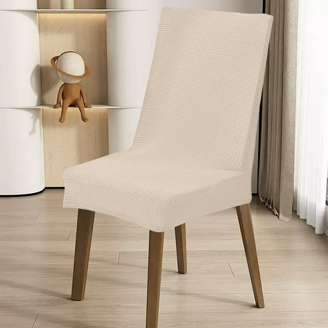Last Chance Violete Solid Color Brushed High Elastic Chair Cover Soft And Comfortable Chair Seat Cover -proof And Dirt- Chair Slipcover Suitable For Dining Chair