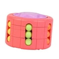 thumbnail image 3 of kusrkot Cube de Haricots Rotatif Casse-Tête Jouet pour Enfants Jeu de Réflexion Rose, 3 of 9