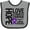 Heather and Black, variant on Inktastic Lupus Hope Love Strength 2 Boys or Girls Baby Bib