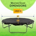 thumbnail image 2 of Machrus Upper Bounce 8ft Round Trampoline Weather Cover - Weather-Resistant Trampoline Protective Cover, 2 of 5