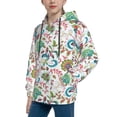 thumbnail image 2 of Daiia Fairy Flower for Boys Fashion Hoodies & Sweatshirts with Kangaroo Pocket,Hooded Sweatshirt for Kid, Breathable& Moisture Wicking-Large, 2 of 6