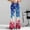 Dark Blue, variant on 250Th Anniversary 4Th of July Womens Pants, Red White and Blue Patriotic Pants, Comfortable Casual Womens Pants, Stylish Summer Pants for Family Celebration Wine Size: L