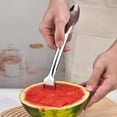 Brondbend Watermelon Slicing Stainless Steel Fruit Knife Cut Watermelon