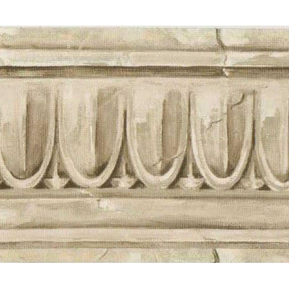 877972 Architectural Crown Moulding Wallpaper Border 30706230
