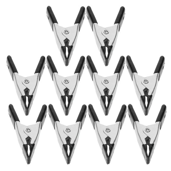 unbranded  10 Pcs Backdrop Clips for Arch Stand Clamp Spring