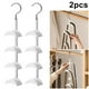 thumbnail image 1 of Ganchos Almacenamiento en Soporte para Estante Bolsas Multicapa Ahorro Espacio Multifuncional El, 1 of 6