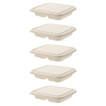 MLINS 10pcs To Go Box Disposable Takeout Box Paper Food Container Packaging Container