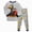 R121-Grey, variant on NOLDARES Kids Pajamas Sets Boys Girls 2-Piece Sleepwear Set Cotton Long Sleeve Casual Kids Clothes,Grey,4-5 Y
