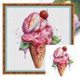 thumbnail image 1 of Hilo Algodón Ecológico Bordado Punto Cruz Helado Impreso 9CT 40x40cm, 1 of 9